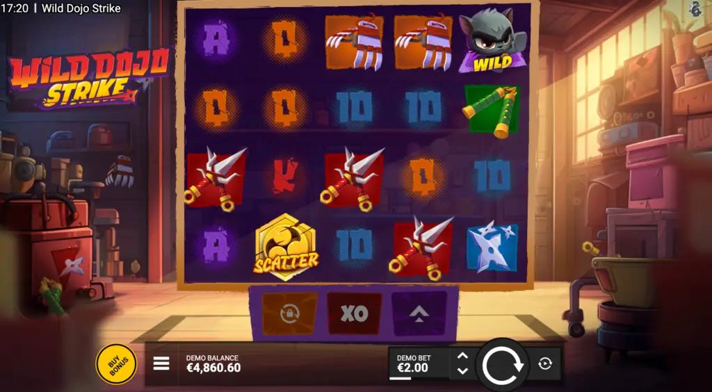 Wild Dojo Strike theme which is based on Ninja