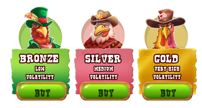 Feature Buy in Chicken Rush Online Slot by BGaming