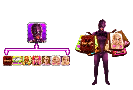 Gimp Transformation in new slot by No Limit City