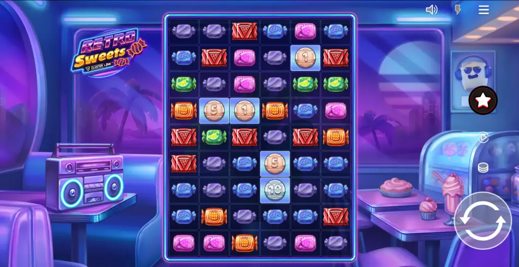 Retro Sweets Gameplay Image