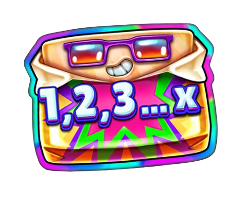 Wild Candy or Scatter Symbol Feature