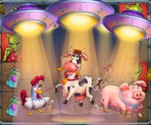 Alien Abduction slot feature