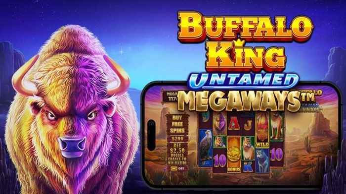 Buffalo King Untamed MegaWays slot game by Pragmatic Play