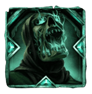 Cursed Reel feature in Cursed Crypt slot game