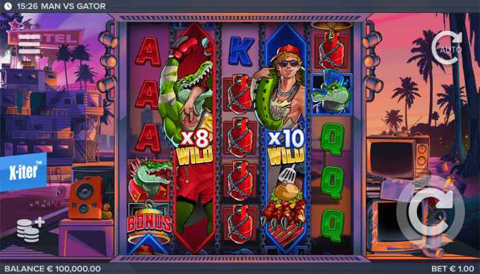 Man vs gator theme by ELK Studios