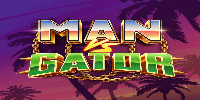 Man vs Gator slot game by ELK studios