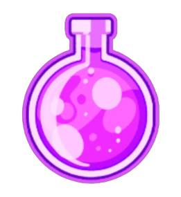 Purple Beaker in Twisted Lab RotoGrid slot game