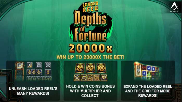 Depths Of Fortune Slot game by Avatar UX