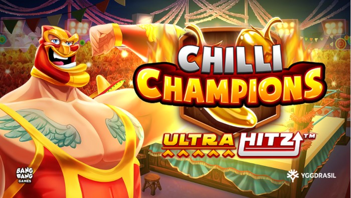 Chilli Champions Ultrahitz is a slot game by BangBang Games