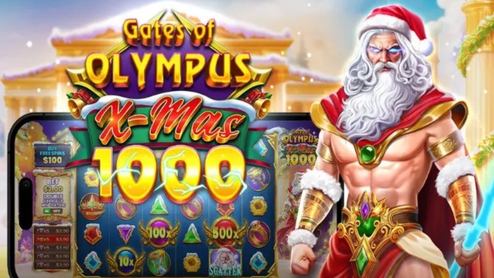 Gates Of Olympus xMas 1000 slot by Pragmatic Play