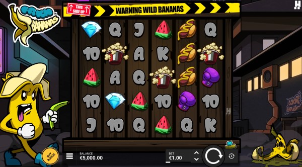 Frkn Banans slot game by Hacksaw gaming