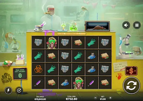 Oops! slot game by Shady Lady