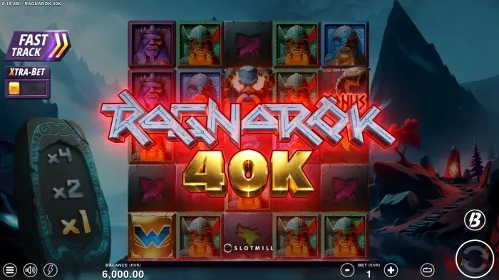 Rangarok 40k Slot theme by Slotmill