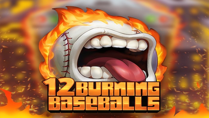 12 burning Baseballs slot by Print Studios