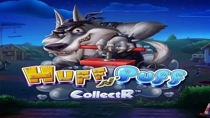 Huff N' Puff CollectR slot game by ELK Studio