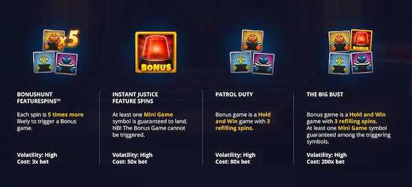 Bonus Buy in Buzz Patrol
