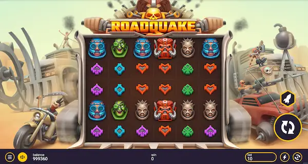 Roadquake Slot game Theme