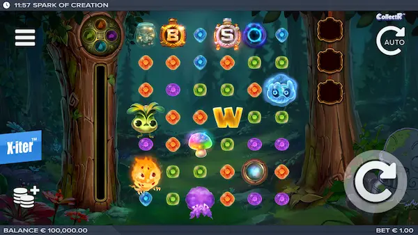 Spark Of Creation Slot game theme