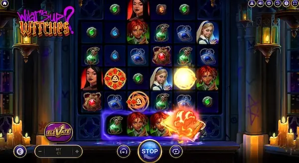 What's Up Witches slot game theme