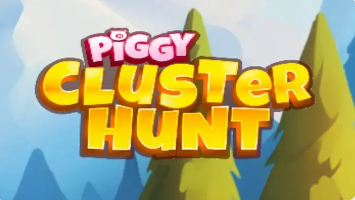 Piggy Cluster Hunt slot game by Bullshark Games