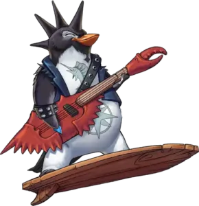 Power Slide feature in Punk Penguin Slot Game