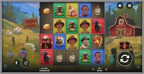 Sheeple Slot game Theme