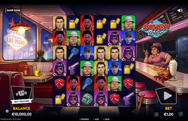 Diner Dogs Slot Game Theme by Wicked Games