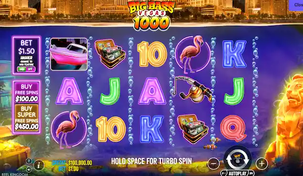 Big Bass Vegas 1000 Theme