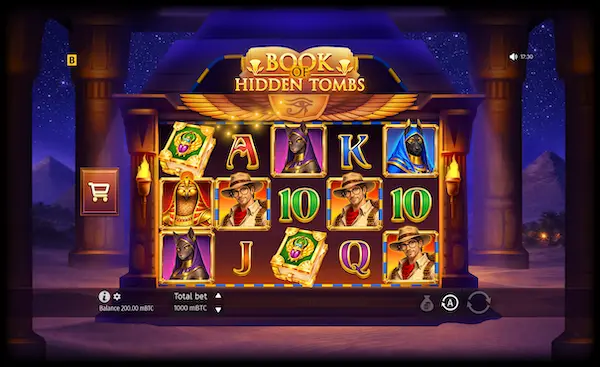 Book Of Hidden Tomb Slot Game Theme