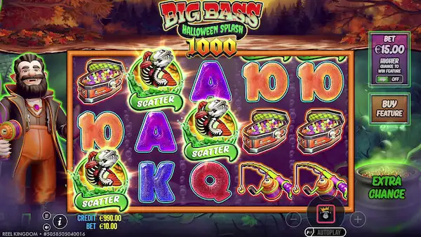 Big Bass Halloween Splash 1000 Theme by pragmatic