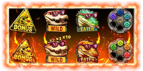 Fire Zone in Gator Hunters 2