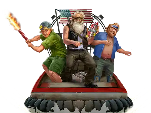 Characters in Gator Hunters 2